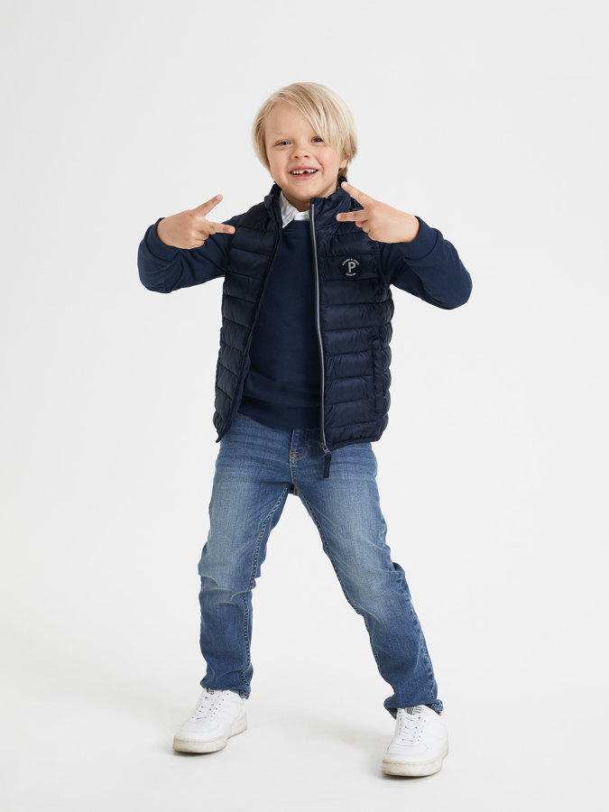 Kevyesti topattu liivi Kevyesti topattu liivi