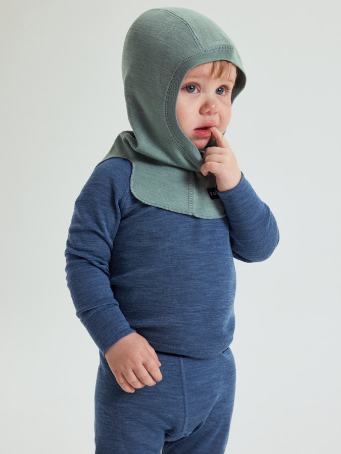 Kypärämyssy merinovillaa Kypärämyssy merinovillaa