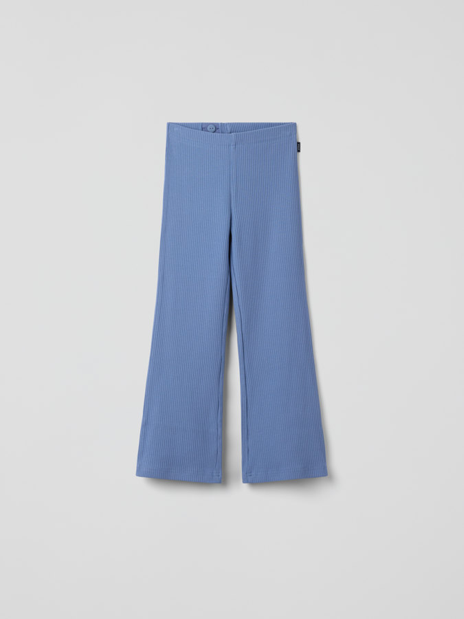 Ribatut leveälahkeiset leggingsit Ribatut leveälahkeiset leggingsit