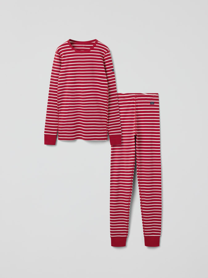 Aikuisten raidallinen pyjama Aikuisten raidallinen pyjama