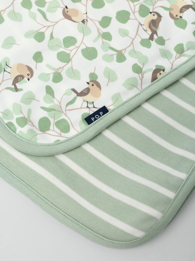 Lintukuvioinen viltti Lintukuvioinen viltti