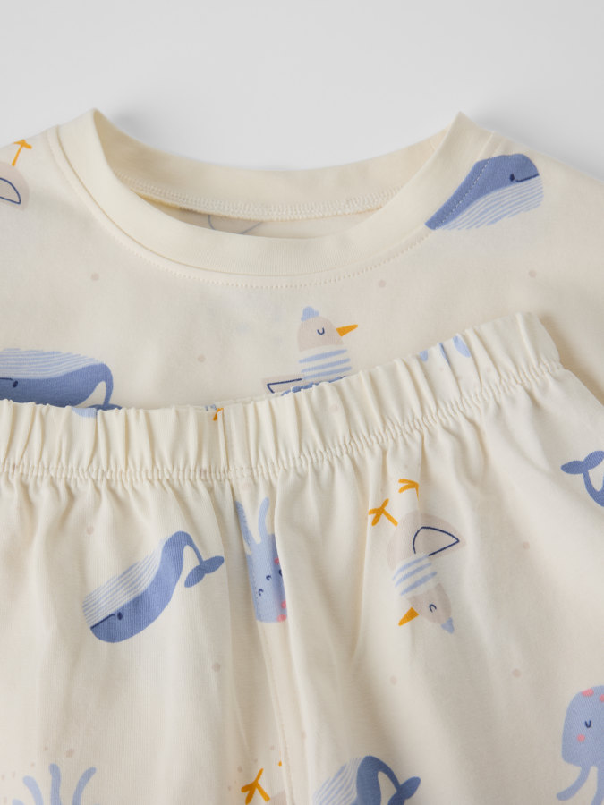 Lyhythihainen pyjama kalat Lyhythihainen pyjama kalat