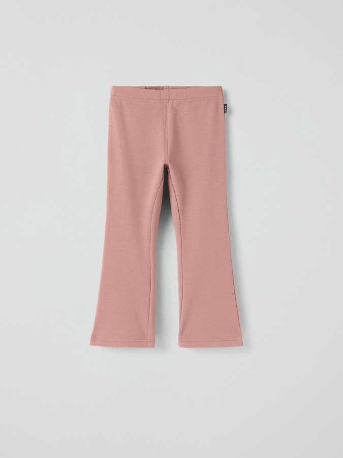 Yksiväriset bootcut-leggingsit Yksiväriset bootcut-leggingsit