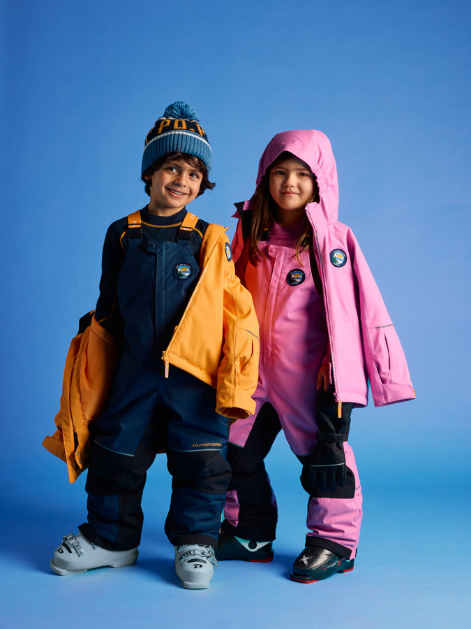 Vedenpitävät topatut lasketteluhousut POWDER Vedenpitävät topatut lasketteluhousut POWDER